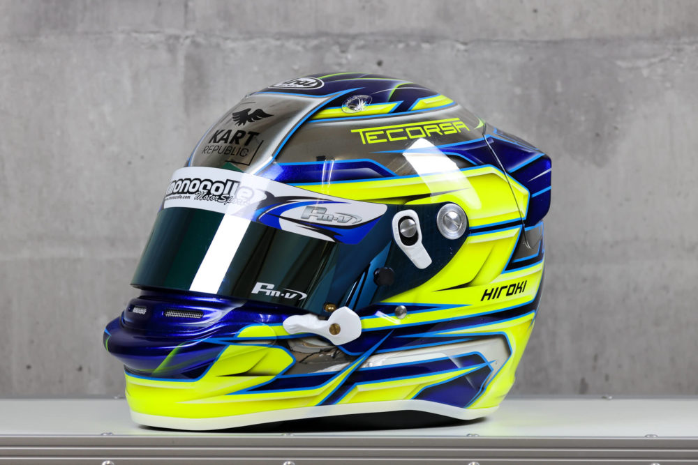 Helmet paint ARAI GP6 TECORSA