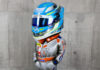 HELMET MINI DISPLAY STAND figure F.TANAKA EXPRIT HELMET DISPLYA STAND