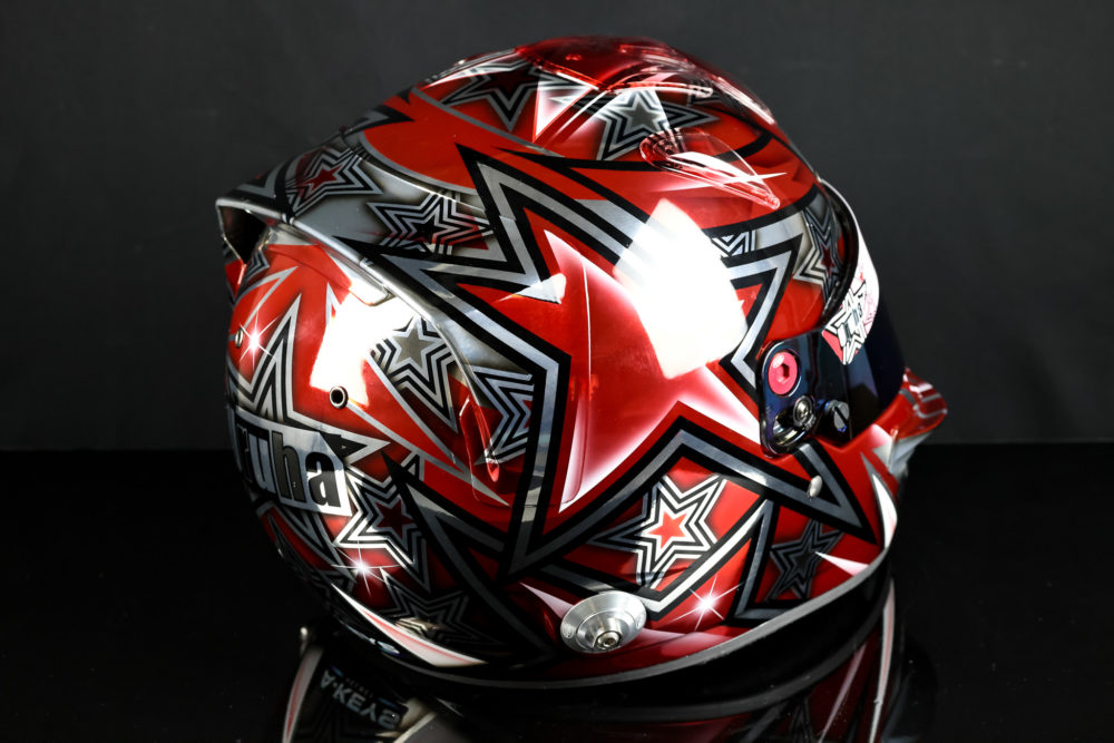 ヘルメットメッキ塗装