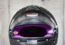 BELL RACING HELMET HP7 EVO3 Interior color PURPLE FIA8860-2018
