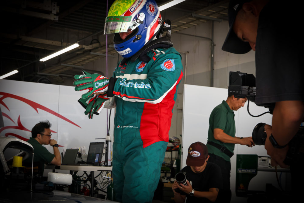 monocolle Marina UNIC CUSTOM DESIGN RACING GLOVE Corniche Jaguar R4 F1