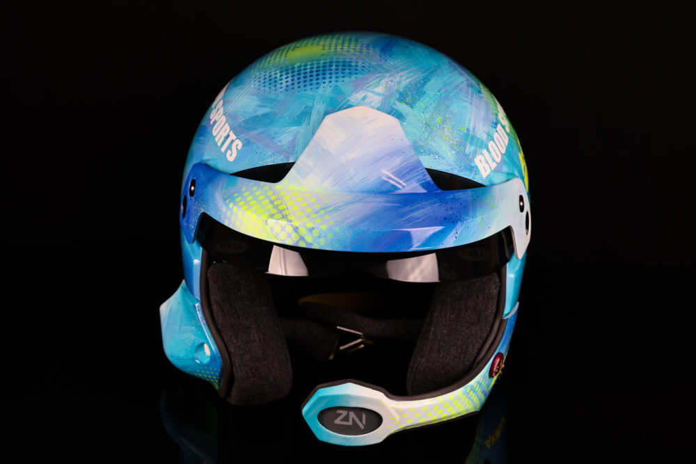 ラリーヘルメットペイント