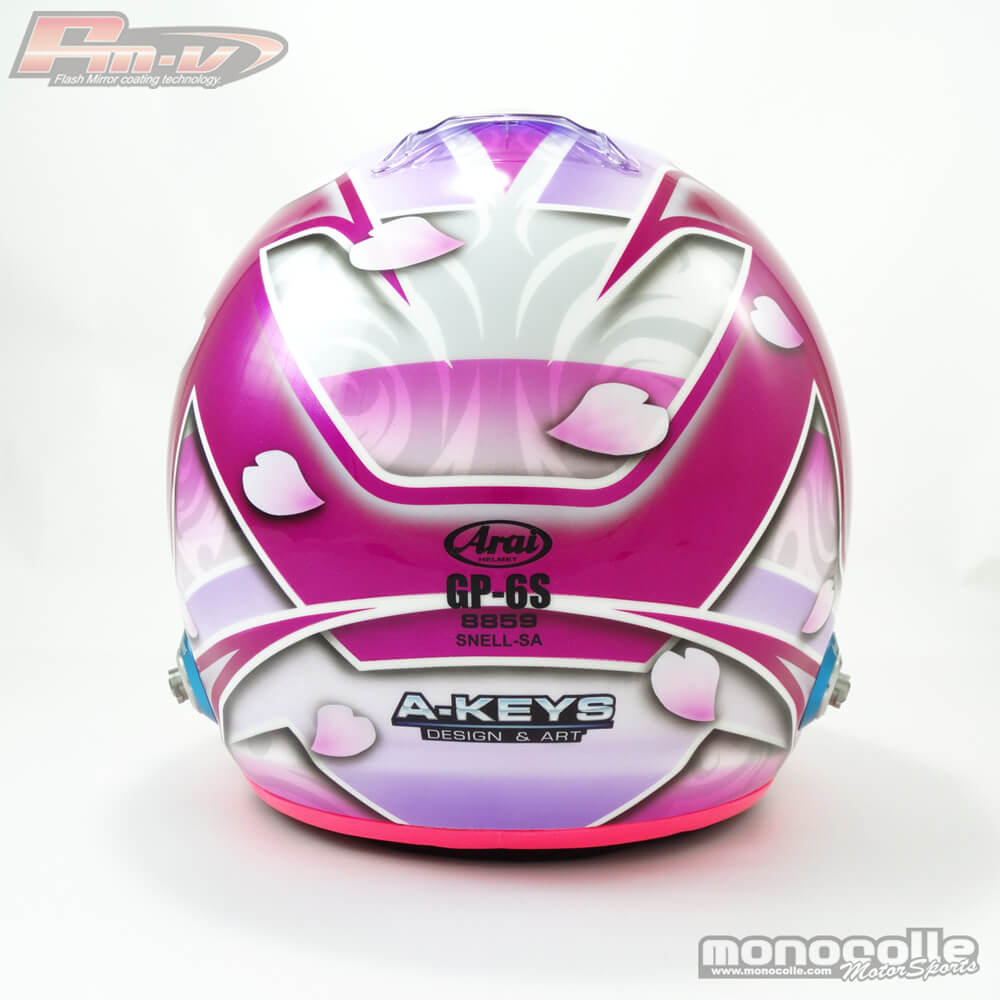Helmet Pait 134 Arai Gp6s D1 Monocolle Mototor Sport Japan