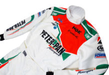 OMP KS1R フルオーダーカートスーツ Team PETER-PAN