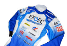 OMP KS2R カスタムーオーダー レーシングカートスーツ 2017 EXGEL DNC