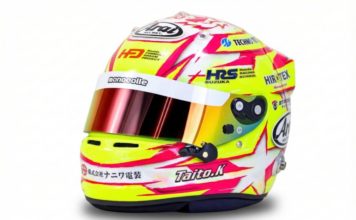 HELMET PAINT 337 ARAI GP7 CARBON ABP TAITO KATO 2026 HELMET PAINT 337 ARAI GP7 CARBON ABP TAITO KATO 2026