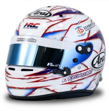 HELMET PAINT 338 KAKUNOSHIN OHTA ARAI GP7 CARBON 2026 Ver HELMET PAINT 338 KAKUNOSHIN OHTA ARAI GP7 CARBON 2026 Ver