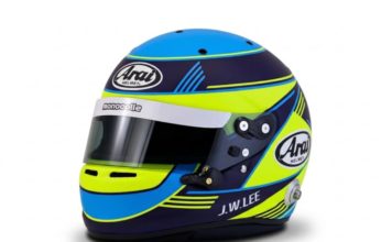 HELMET PAINT 340 Lee Jeongwoo ARAI GP7 CARBON 2026 Ver HELMET PAINT 340 Lee Jeongwoo ARAI GP7 CARBON 2026 Ver