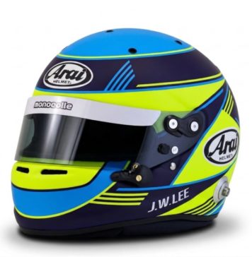 HELMET PAINT 340 Lee Jeongwoo ARAI GP7 CARBON 2026 Ver HELMET PAINT 340 Lee Jeongwoo ARAI GP7 CARBON 2026 Ver