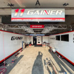 GAINER SUPER GT TEAM ピットパーテーション BCN BOXES GAINER SUPER GT TEAM ピットパーテーション BCN BOXES