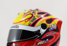 Helmet paint 202 MIKI ONAGA SCHUBERTH