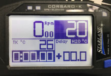 STARLANE CORSARO K(スターレーン コルサロ K )レーシングカート用 GPSデーターロガー 水温センサーセット