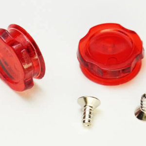 Ripsmile Tear Off Button Red