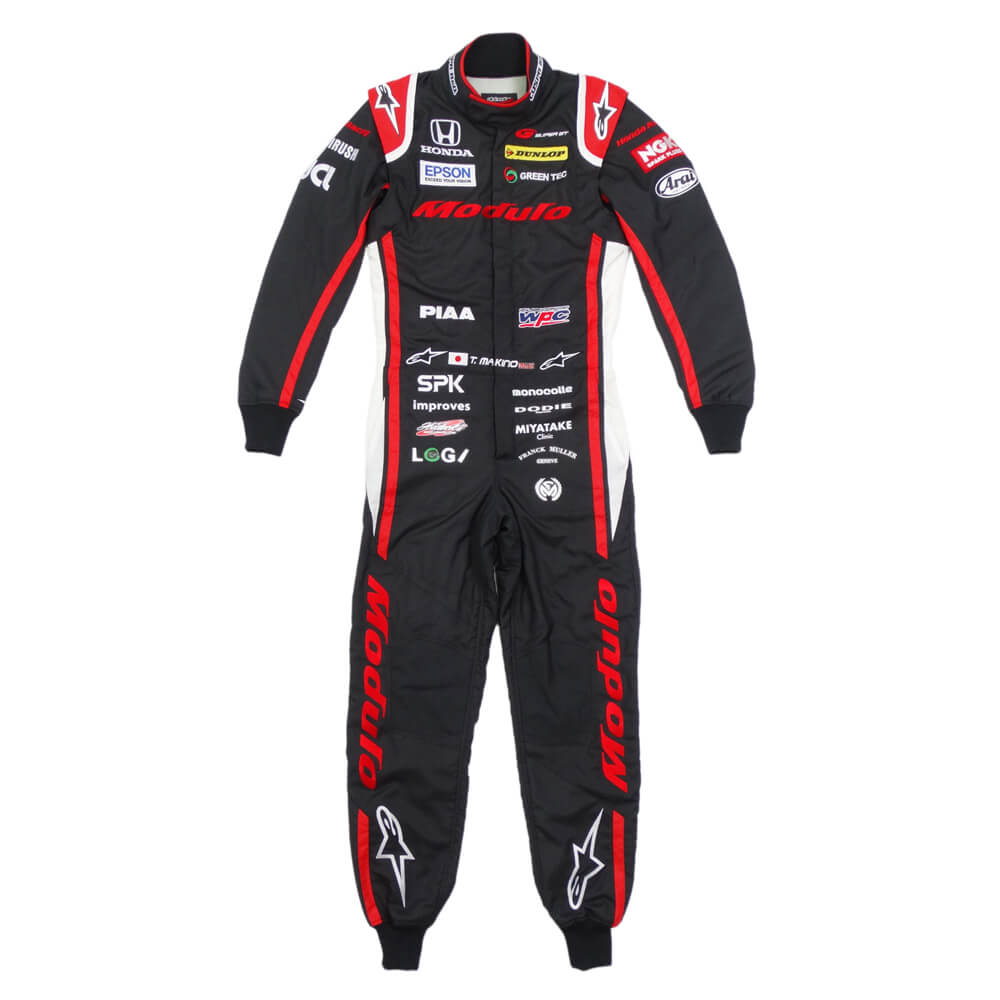 alpinestars customized racing suit T.MAKINO SUPER GT500 HONDA 