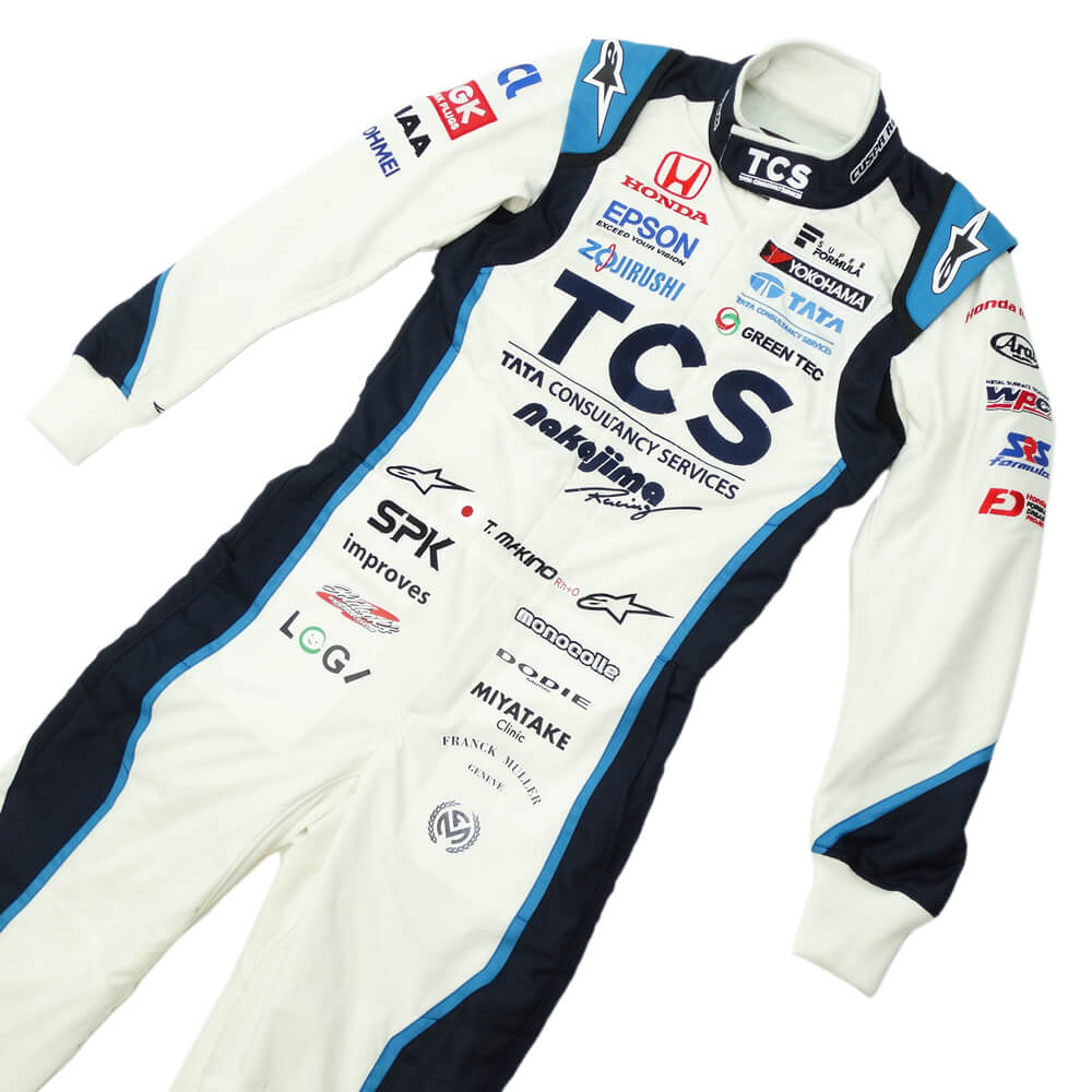 alpinestars customized racing suit T.MAKINO SUPER FORMULA 