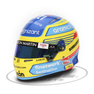 Fernando Alonso 2023 Aston Martin 1/2 MINI REPLICA HELMET BELL