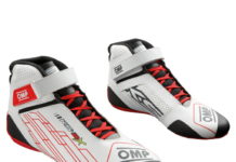 OMP Racing kart shoes FIA model KS-2X and New KS-3 2026 NEWモデル! OMP KS-2X FIA SHOES ホワイト×レッド(220) レーシングシューズ FIA8877-2022公認モデル レーシングカート・走行会用 KC0-0839-A01-220) MY2026