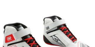 OMP Racing kart shoes FIA model KS-2X and New KS-3 2026 NEWモデル! OMP KS-2X FIA SHOES ホワイト×レッド(220) レーシングシューズ FIA8877-2022公認モデル レーシングカート・走行会用 KC0-0839-A01-220) MY2026