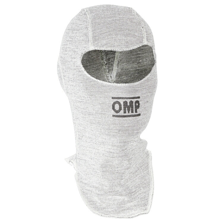2026 NEWモデル！OMP インナーウエア TECNICA EVO BALACLAVA フェイスマスク ホワイト×グレー(025) FIA8856-2018公認 (IE0-0805-A01-025) MY2026