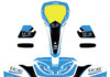 RACING KART STICKER 4 Drago Corse EXGEL KART STICKER Drago corse