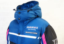 オリジナルダウンジャケット製作事例 MOMOX