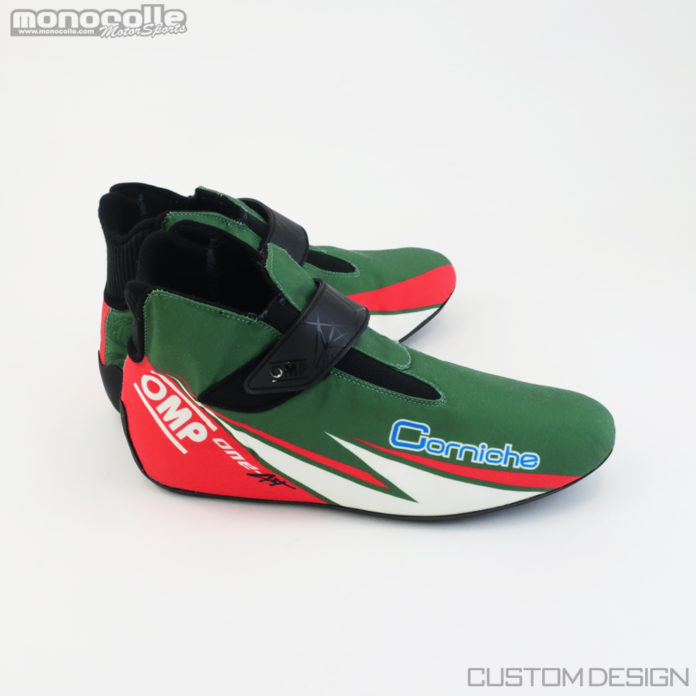 OMP ART CUSTOM DESIGN RACING SHOES Corniche Jaguar R4 F1
