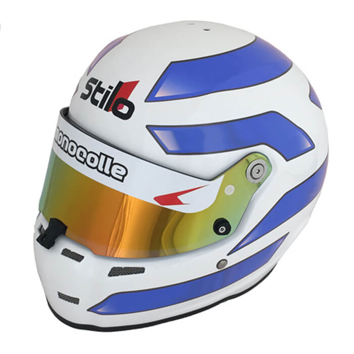 monocolle Original Aufkleber TYPE-A01 Blau für Stilo Helm ST5 CMR -  monocolle Motorsport Japan