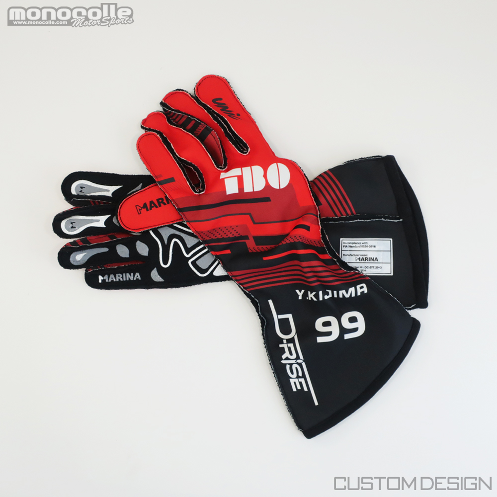 レーシンググローブ　デザイン