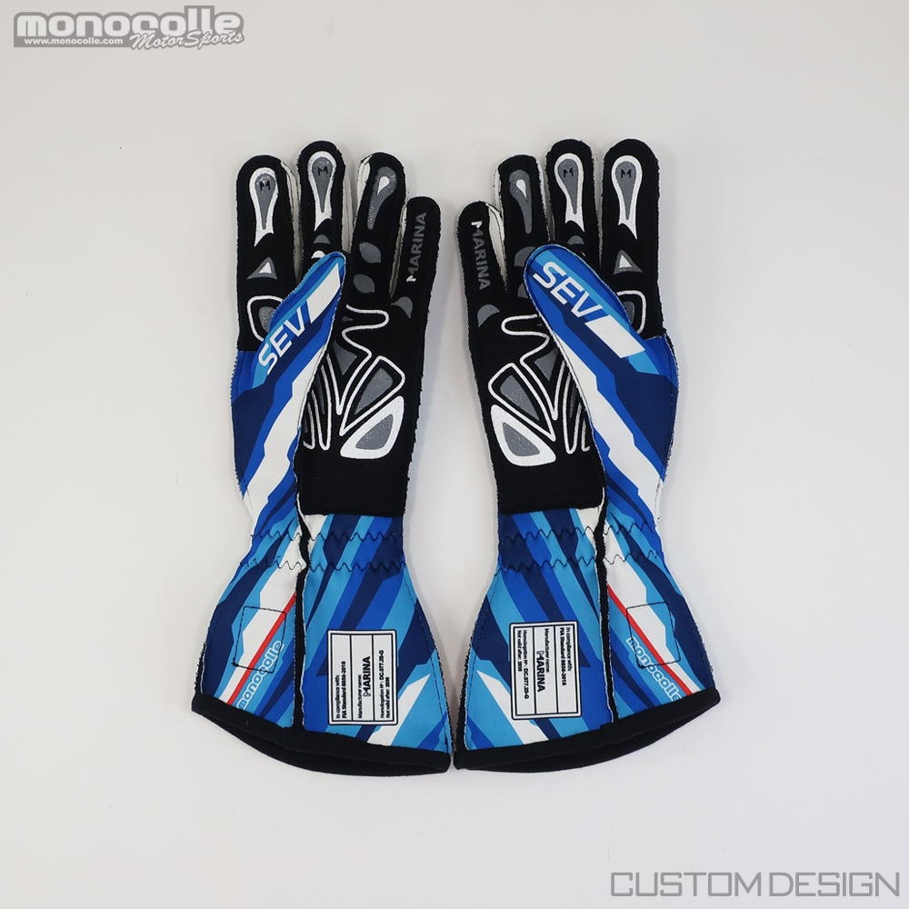 Custom be spoke racing glove