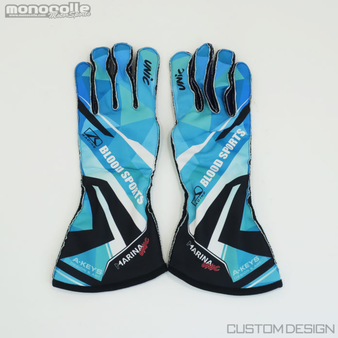 monocolle Marina racing glove FIA8856-2018